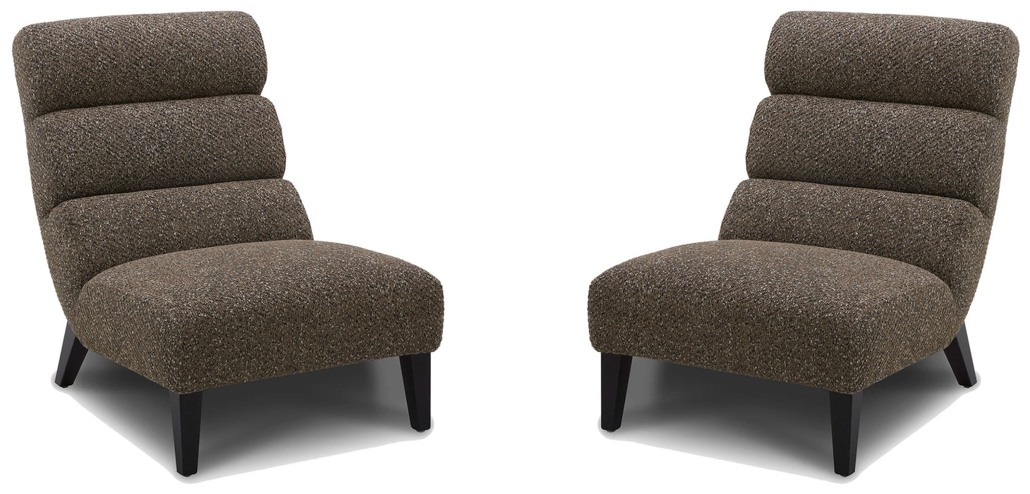 Scoop - Accent Chair (Set of 2) - Rocky Road