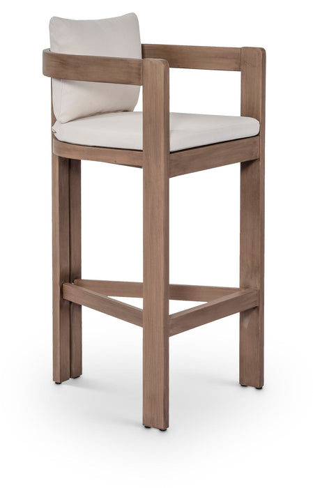 Newport - Water Resistant Fabric Upholstered Outdoor Patio Bar Stool