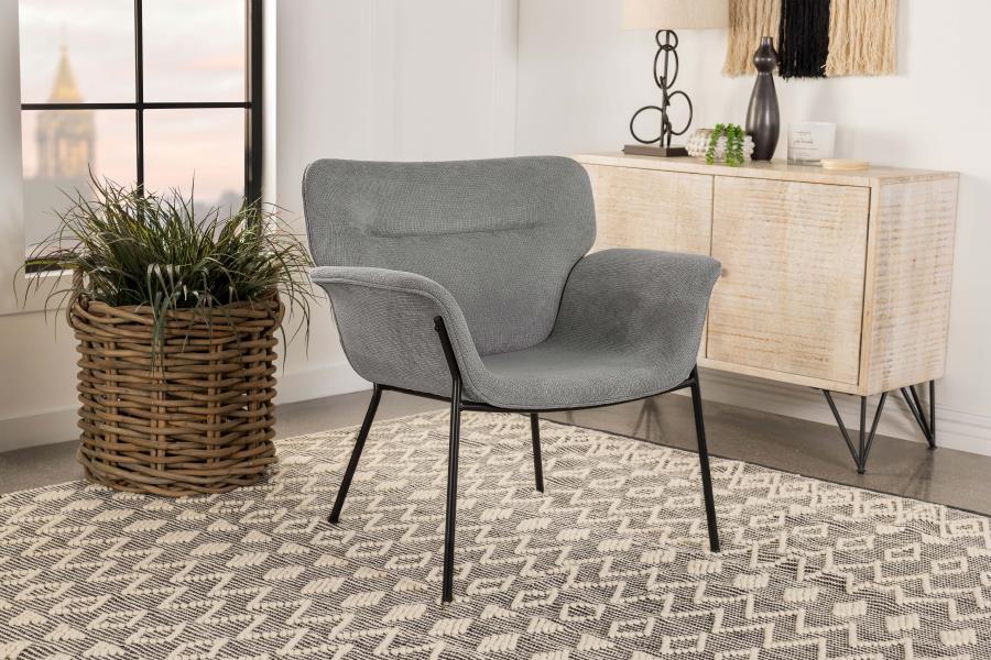 Davina - Upholstered Flared Arm Accent Chair