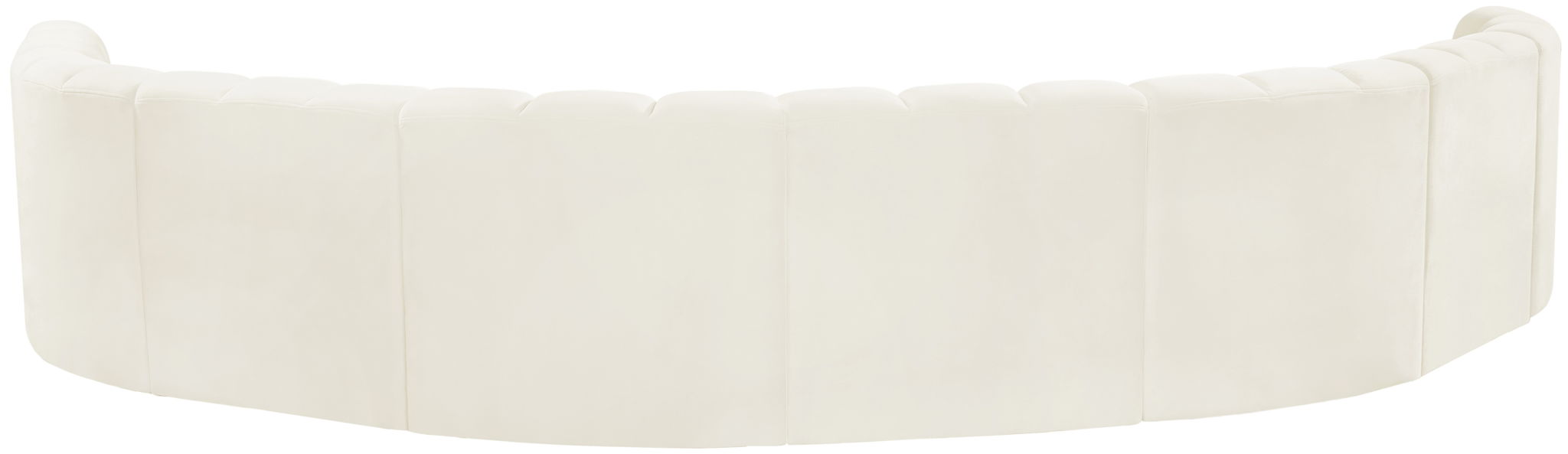 Arc - Velvet 8 Piece U-Shaped Modular Sofa