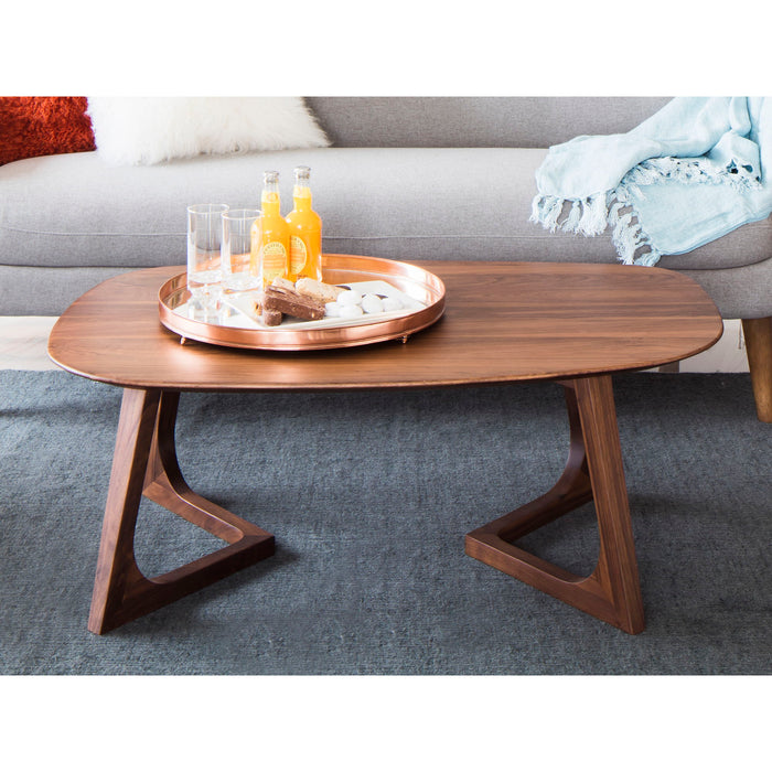 Godenza - Small Coffee Table - Natural Walnut