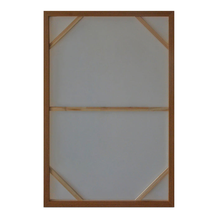 Sage - Framed Painting - Beige