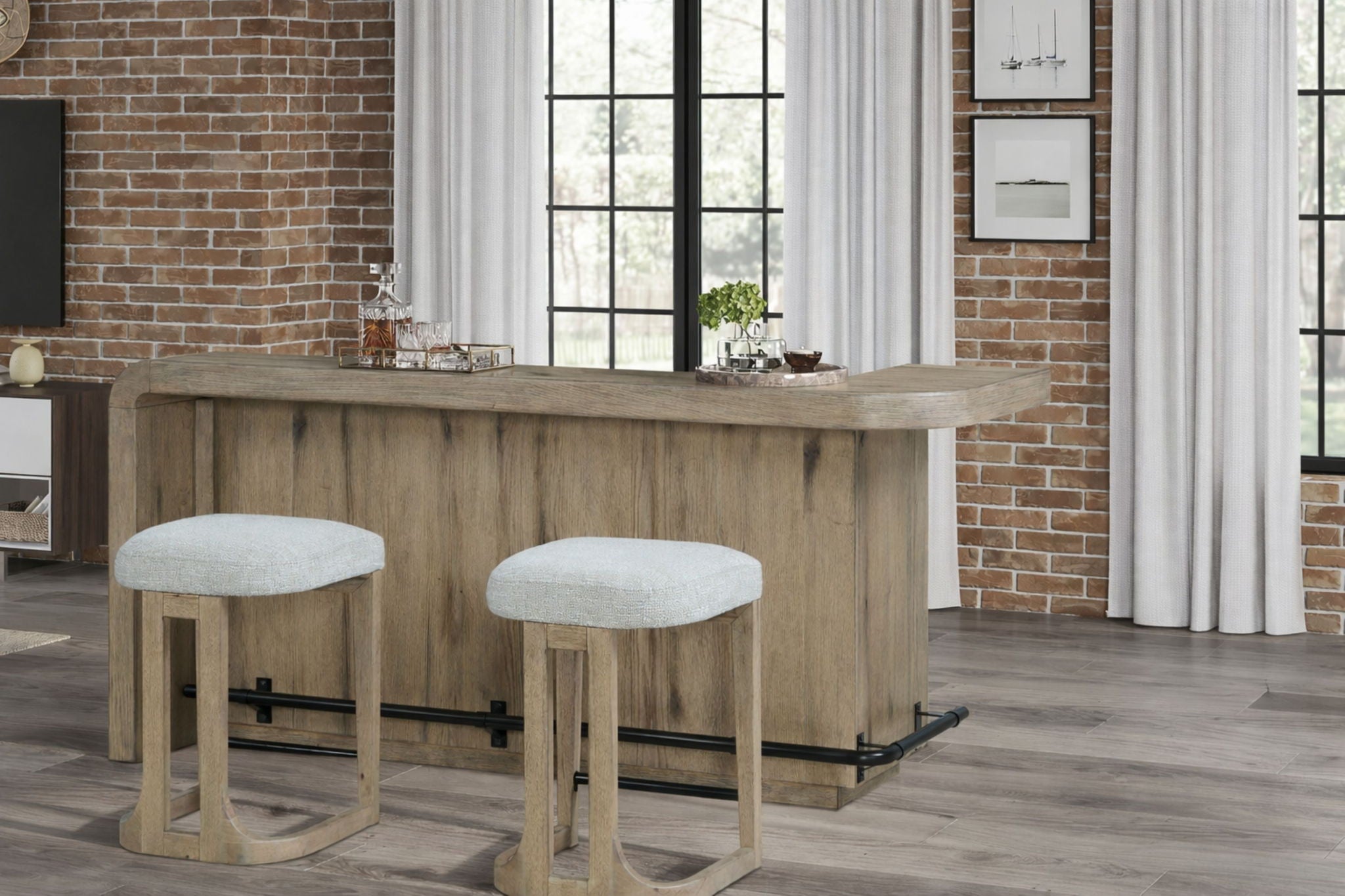 Pagosa - Bar - English Knotty Oak