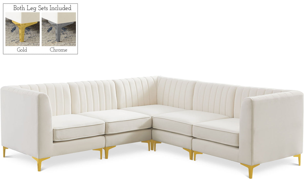 Alina - 5 Piece Modular Corner Sectional