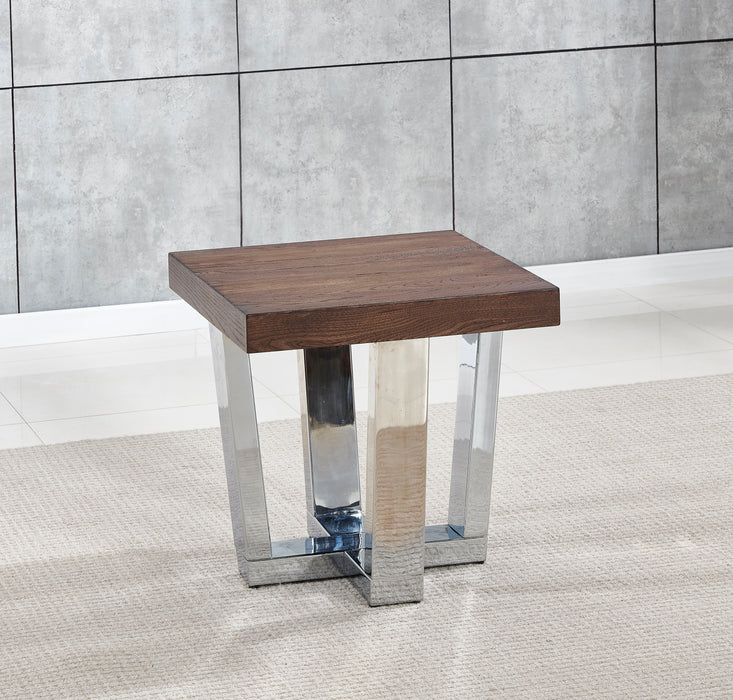 Laredo - Side Table - Brown