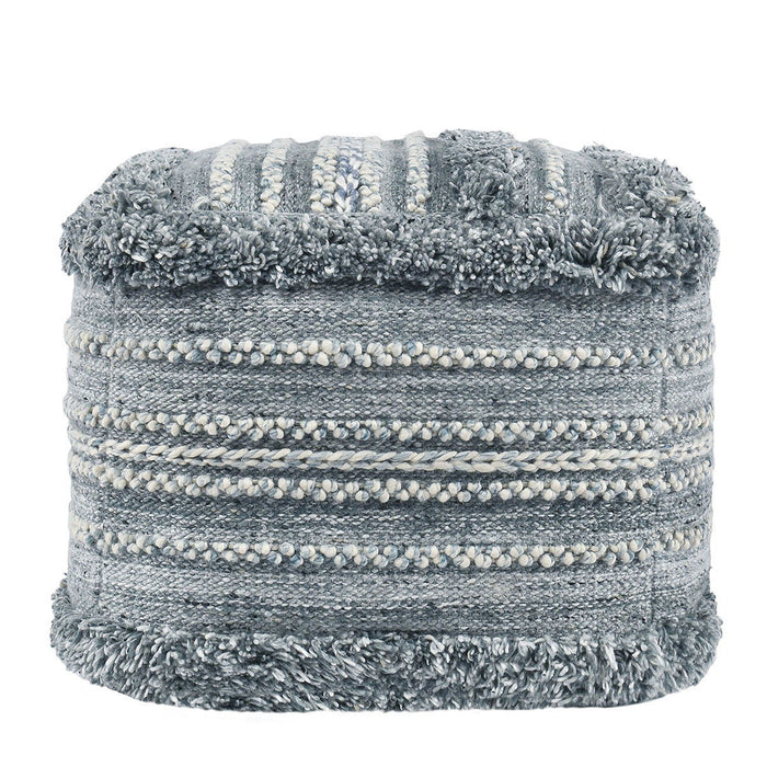 Poufs - Performance Elko Pouf - Blue Multi