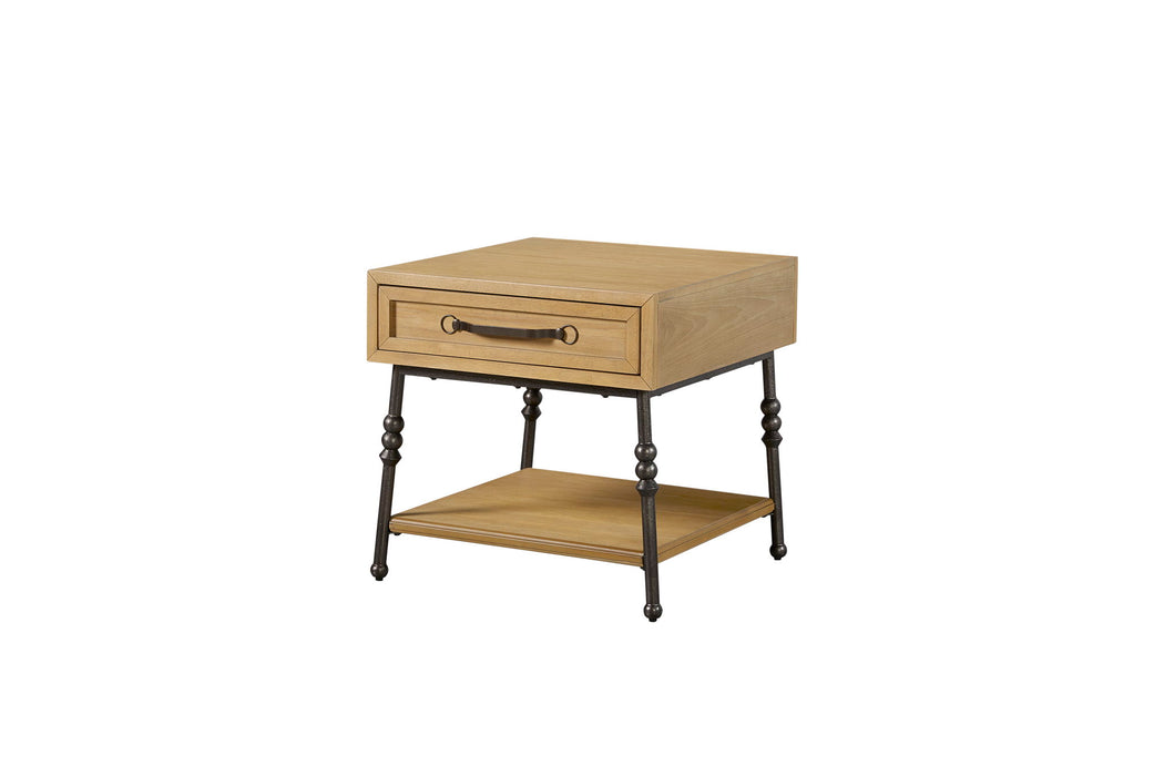 Tarrington - Accent End Table - Cashew