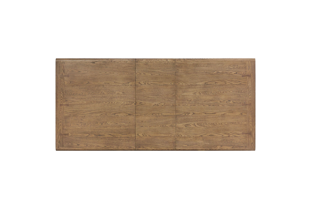 Elure - Dining Table With Leaf - Latte