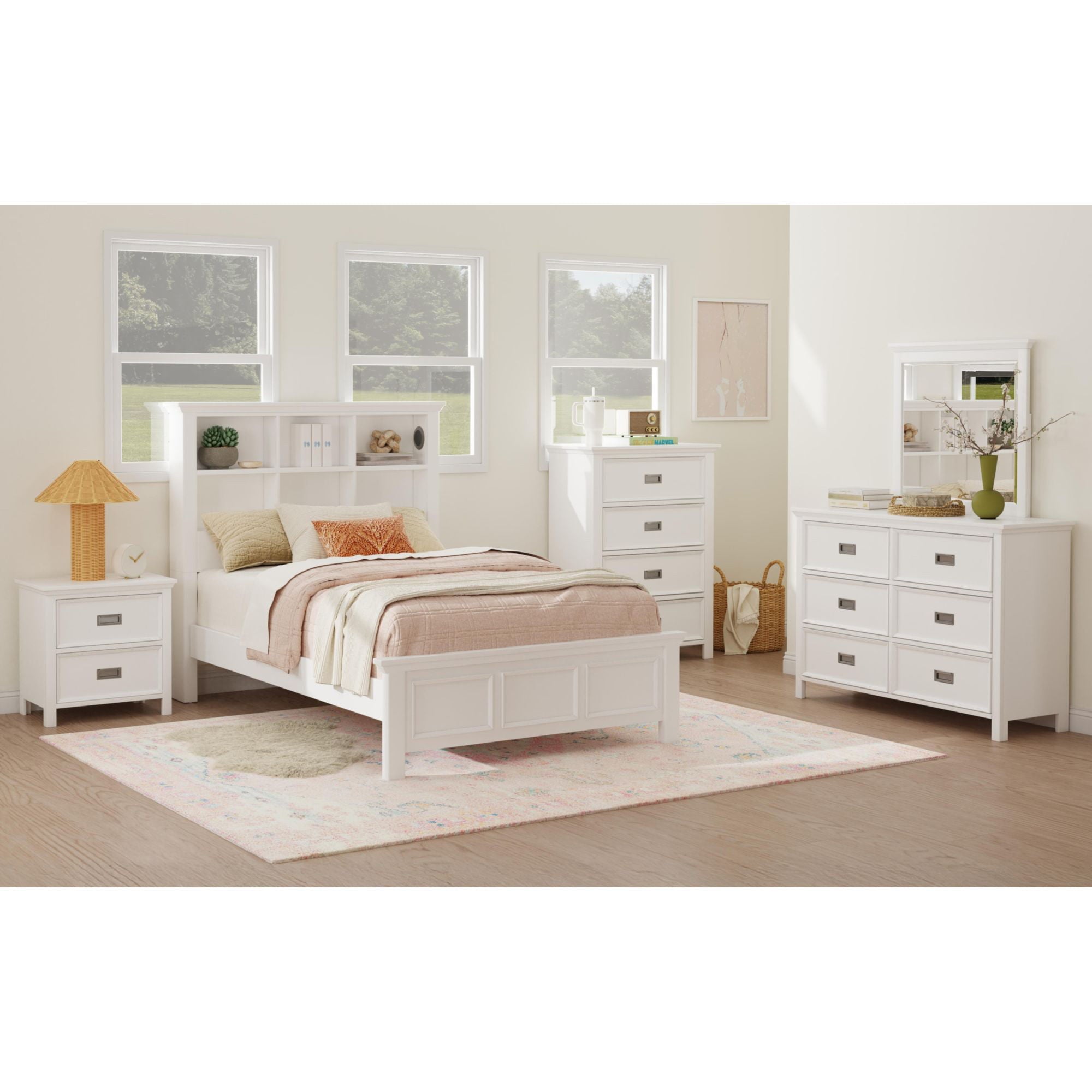 Hampton Kids - Bookcase Bedroom Set