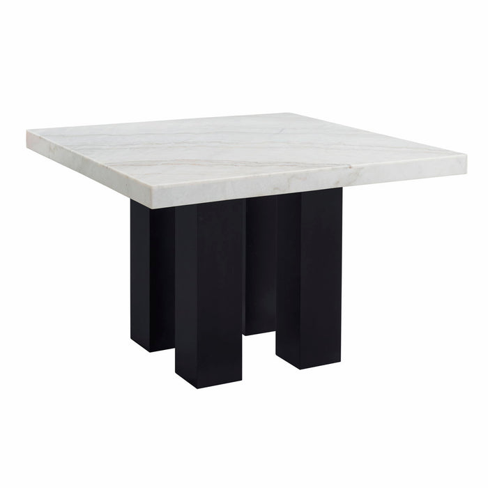 Camila - Square Counter Dining Set - White Top