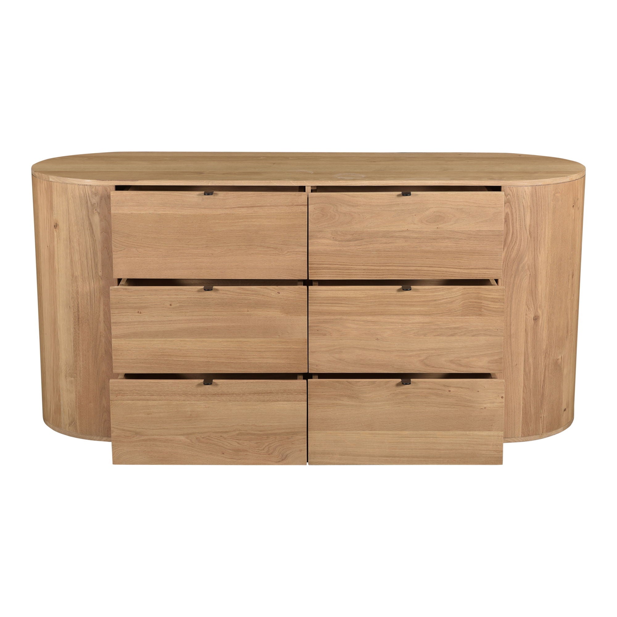 Theo - 6 Drawer Dresser - Light Brown