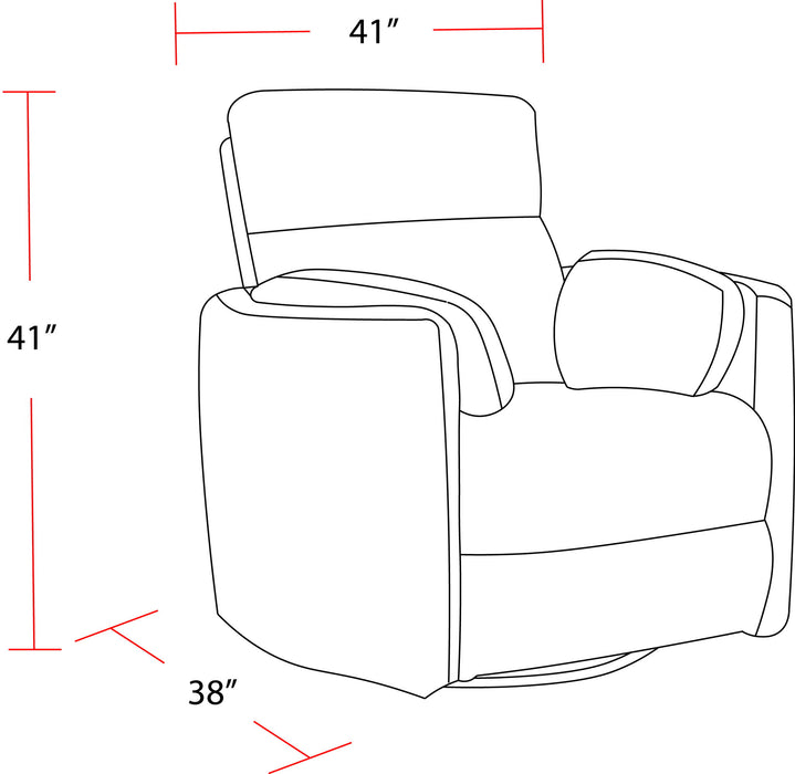 Radius - Swivel Power Glider Recliner