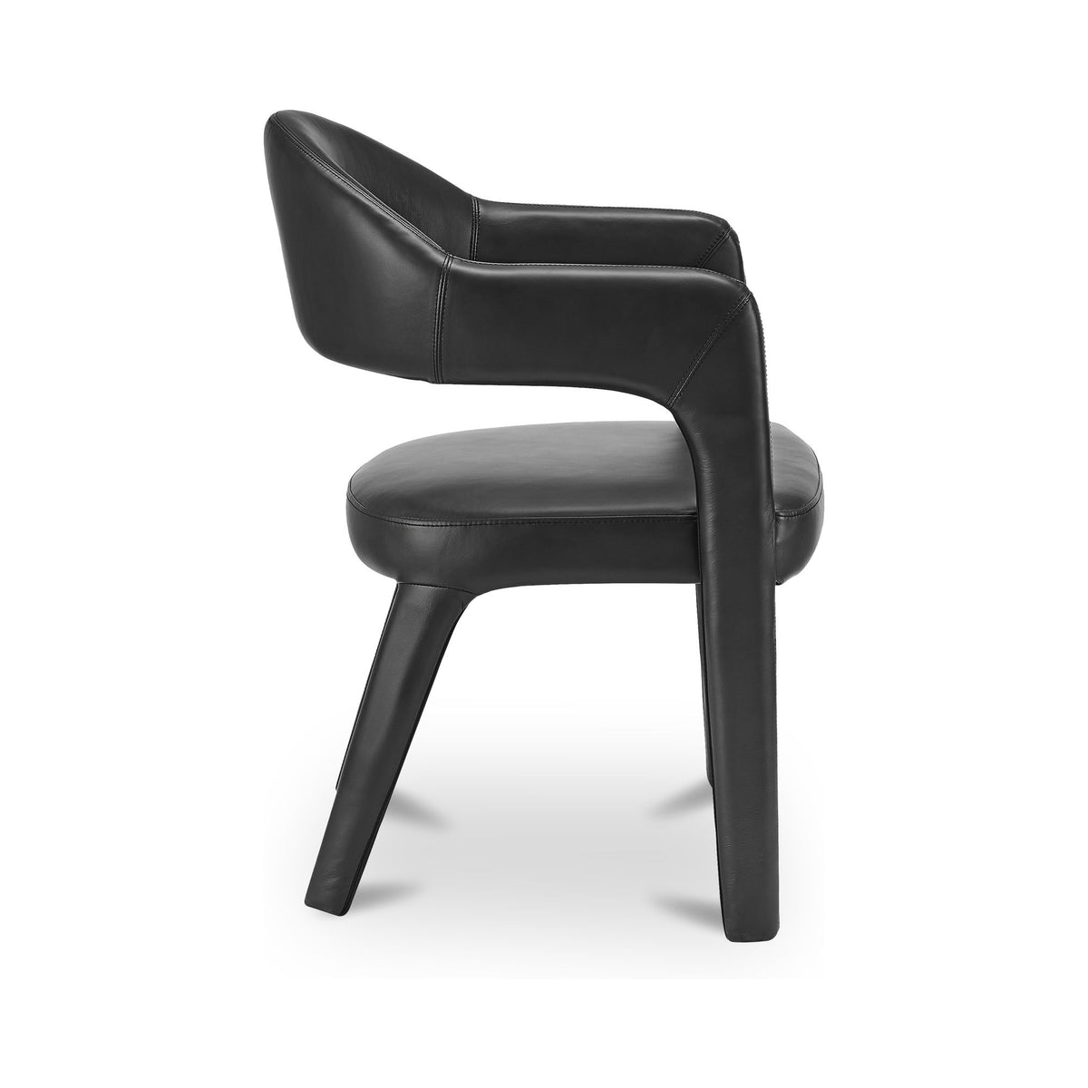 Martens - Dining Chair Leather - Black