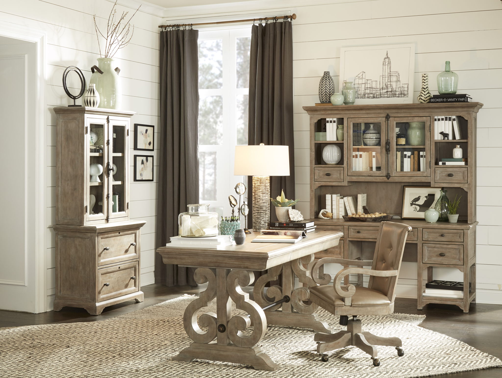 Tinley Park - Desk - Dove Tail Gray