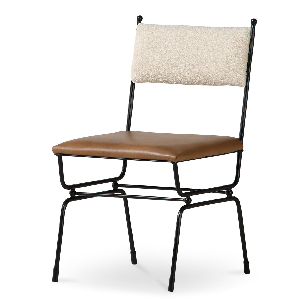 Posta - Dining Chair - Brown / Beige