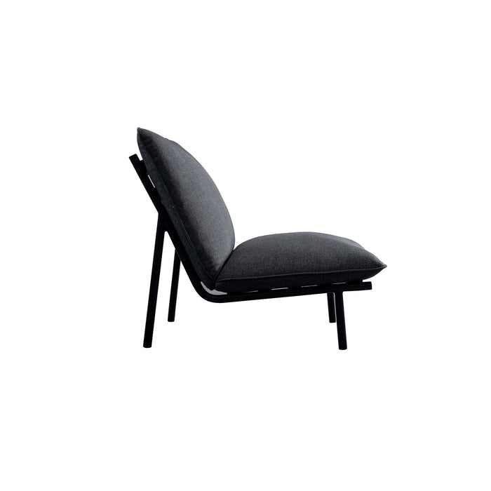 Morgan - Outdoor Accent Chair - Charcoal
