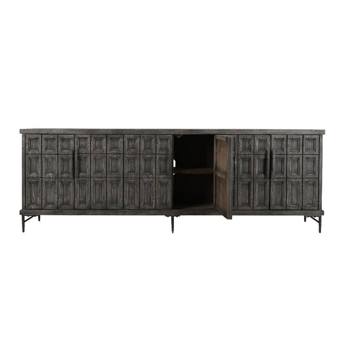 Willmark - 6 Door Iron Leg Sideboard