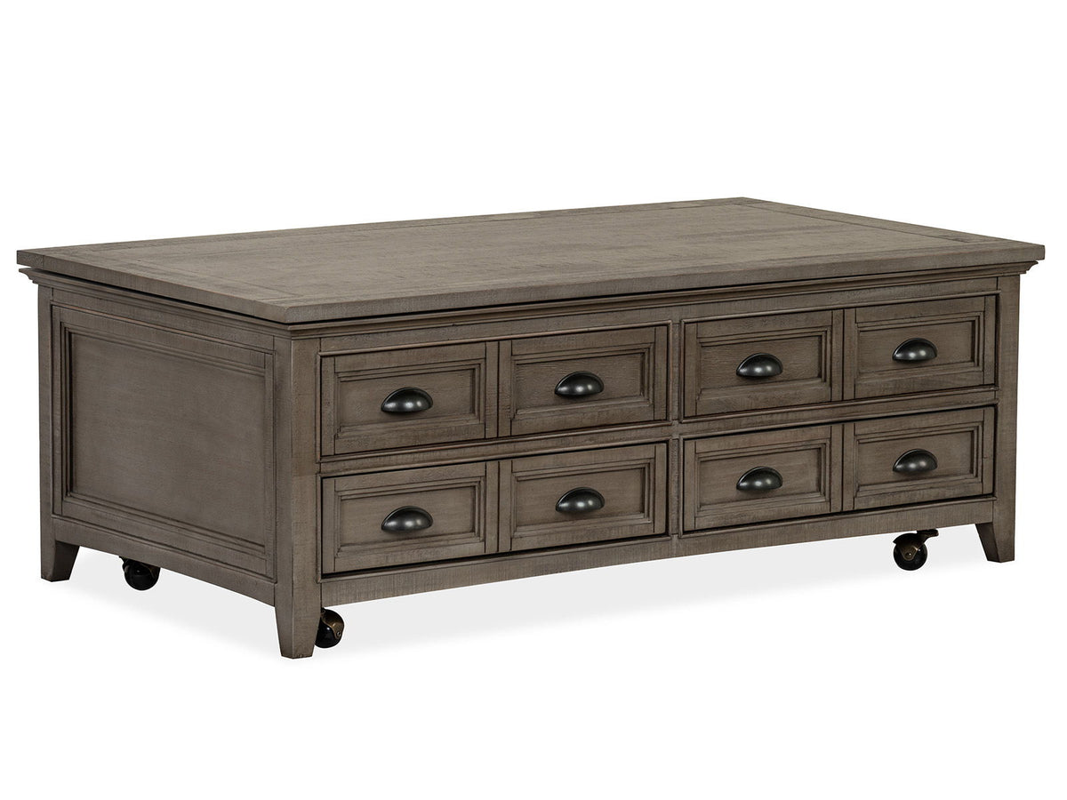 Paxton Place - Lift Top Storage Caster Cocktail Table Set