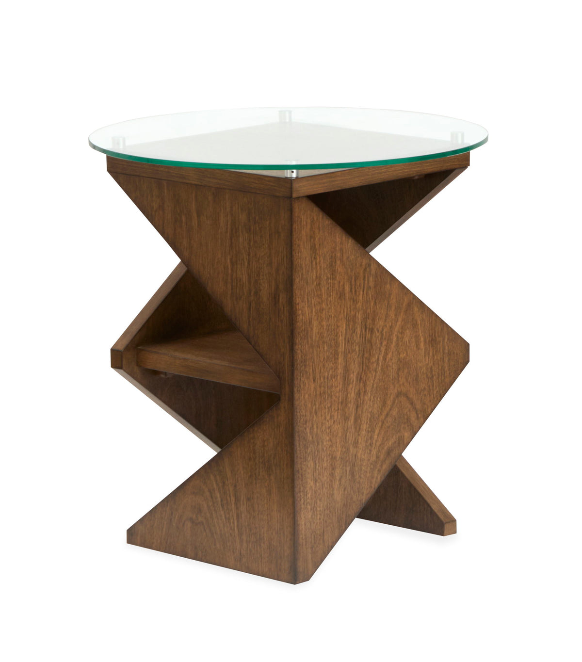 Vector - Round Accent Table - Russet