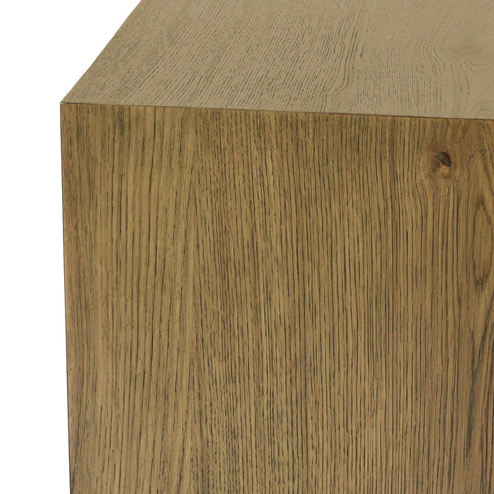 Layne - Square Coffee Table With Casters