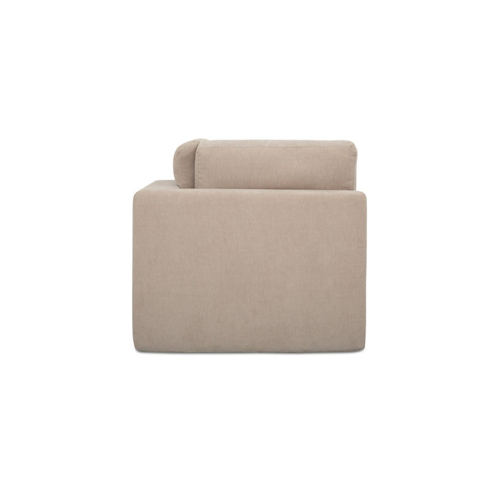 Cates - Corner Chair - Pebble