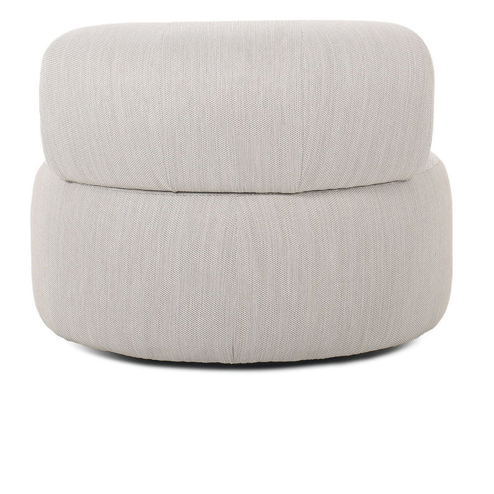 Ellis - Outdoor Swivel Lounge Chair - Light Gray