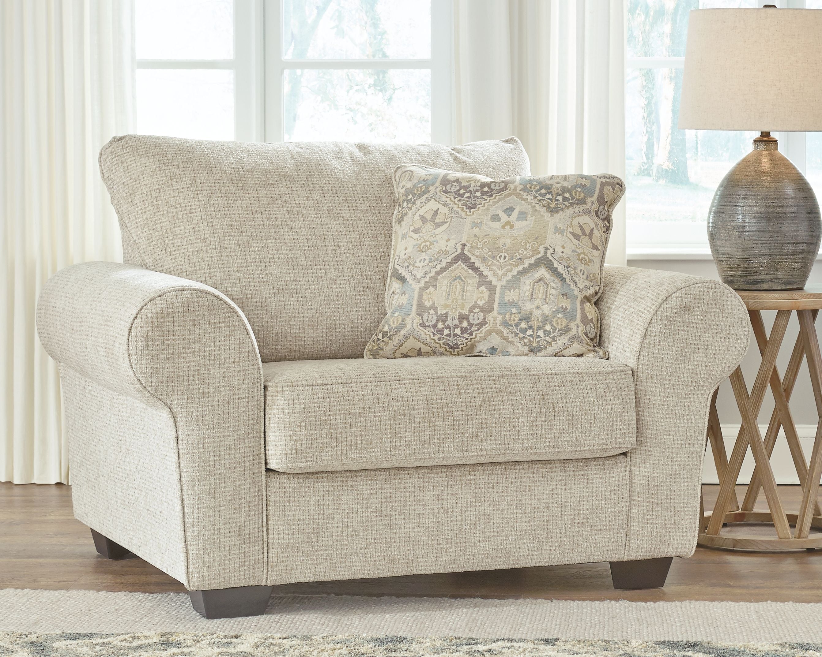 Haisley - Chair and a Half - Ivory
