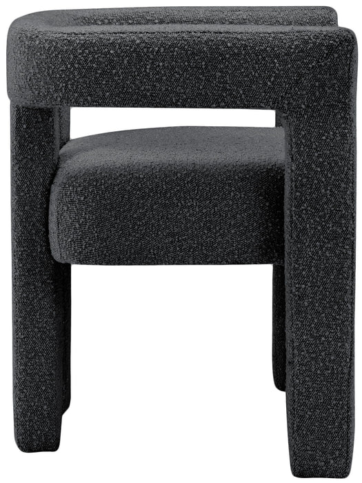 Athena - Boucle Fabric Dining Chair