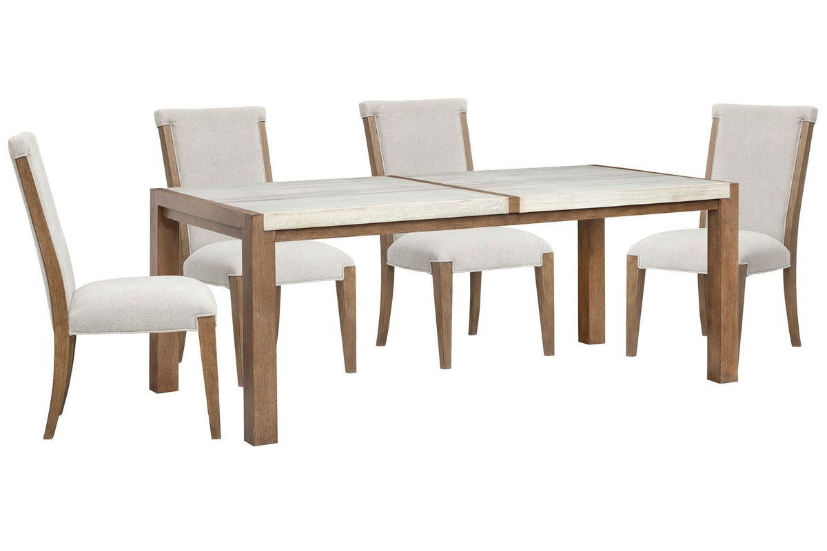 Plum Creek - 5 Piece Rectangular Dining Table Set