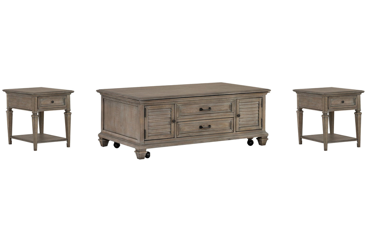 Lancaster - Lift Top Storage Cocktail Table Set