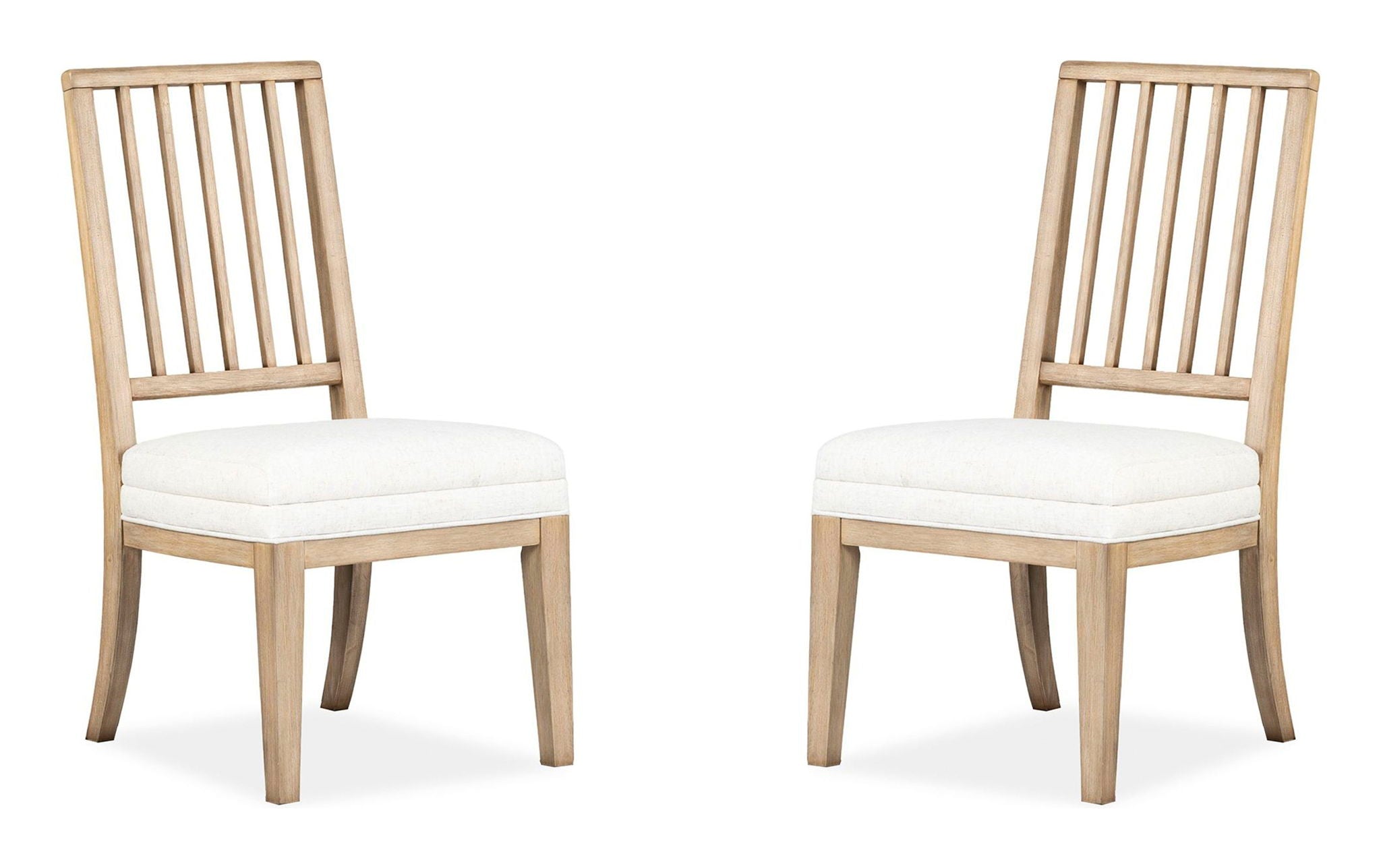 Coventry - Upholstered Side Chair With Solid Wood Back (Set of 2) - Honey Wheat