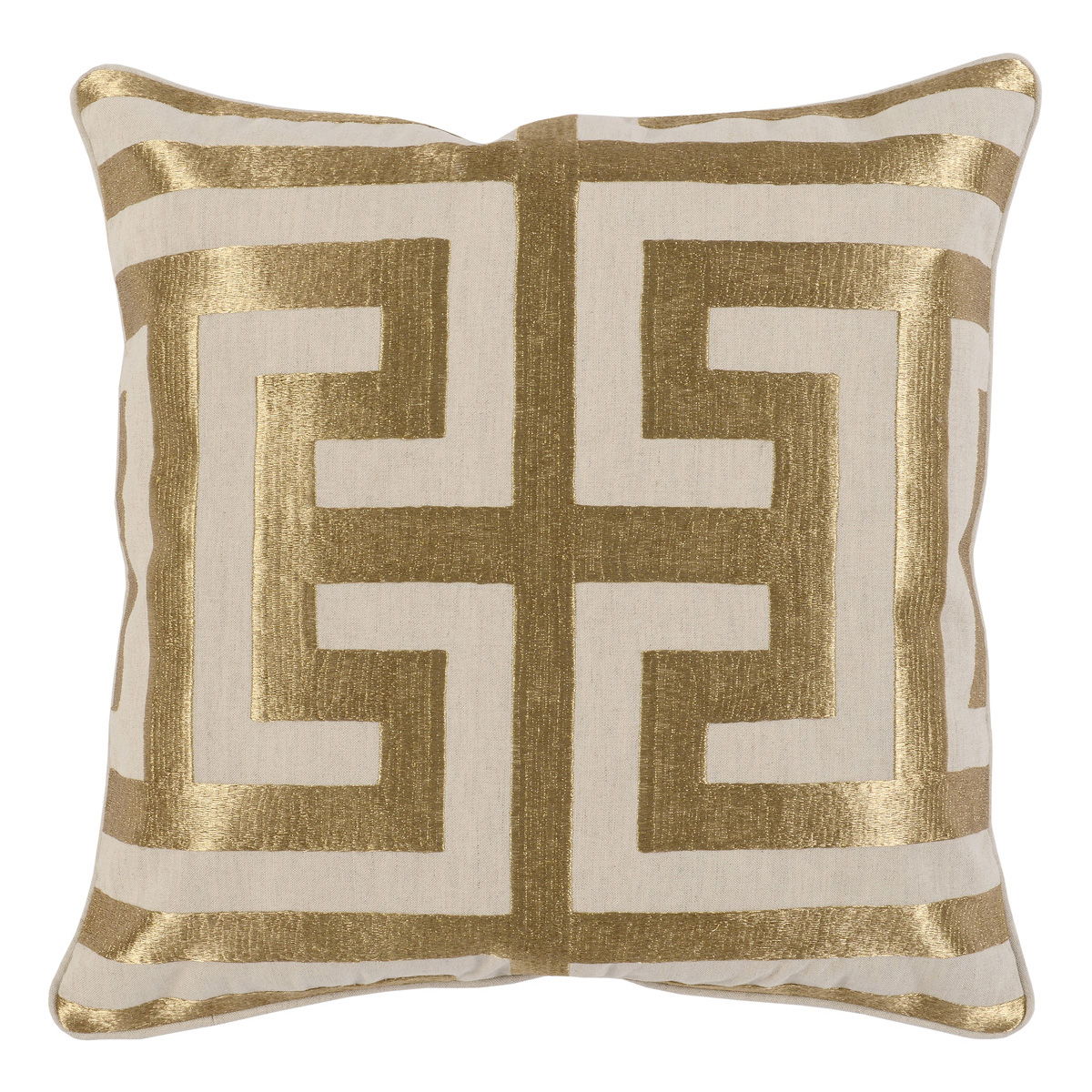Villa Classics - Capital 22" x 22" Pillow - Gold
