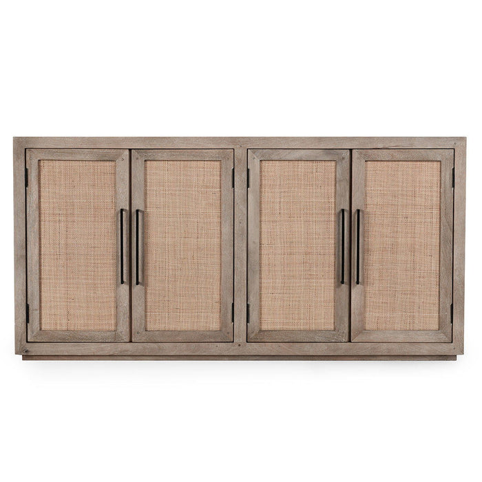 Jensen - 4 Door Cabinet - Taupe