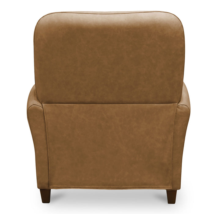 Luna - Leather Recliner Chair - Tan