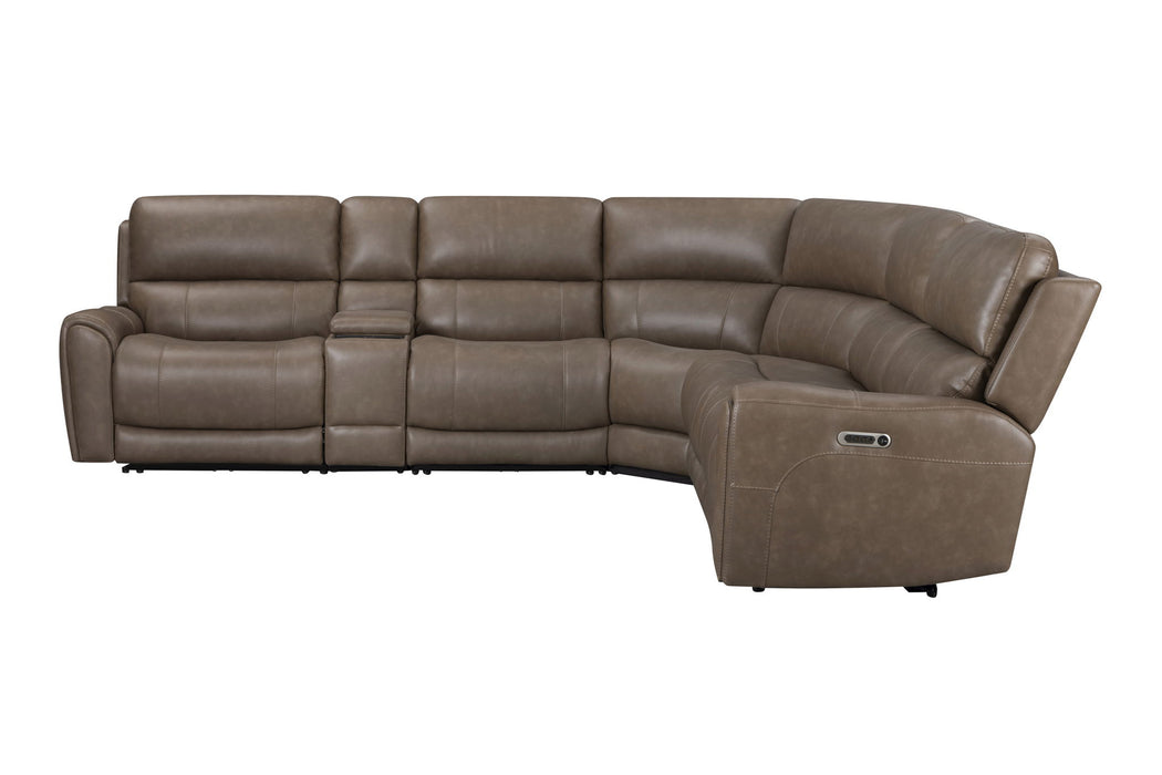 Hancock - Zero Gravity Power Reclining Sectional With Power Adjustable Headrests