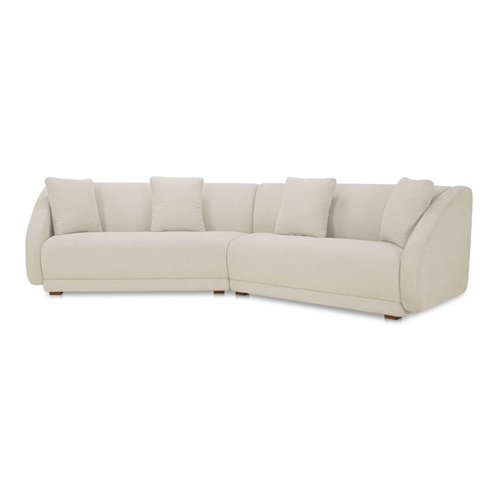 Fraser - 2 Piece Modular Sofa - White