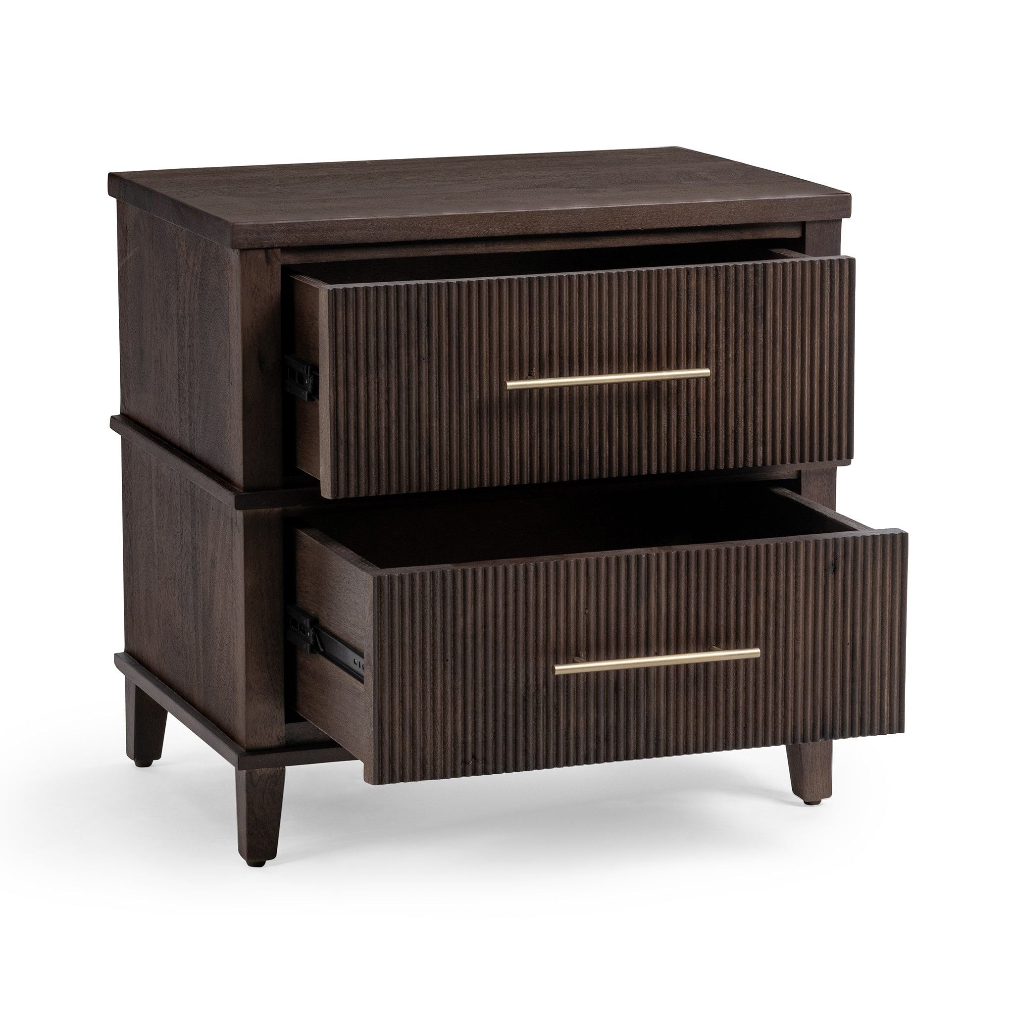 Westlake - 2-Drawer Nightstand - Kona Brown