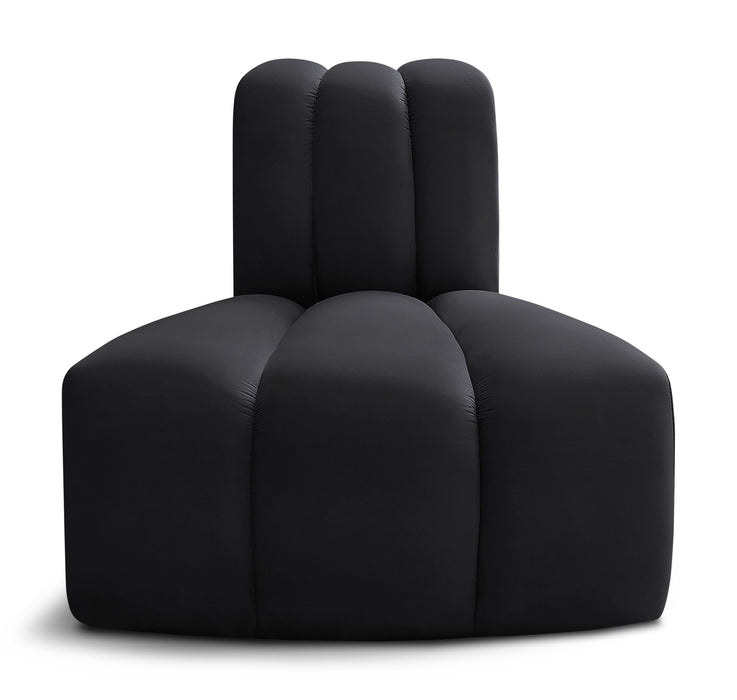 Arc - Velvet Reverse Corner Chair