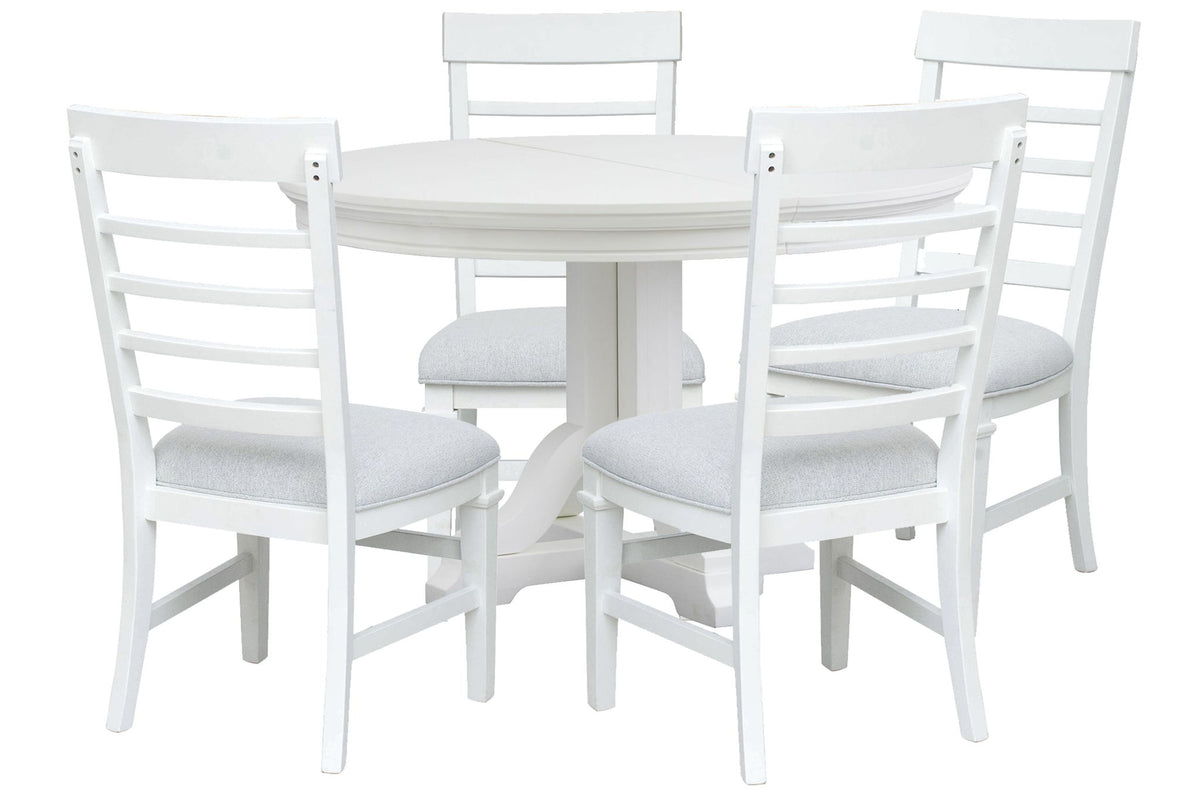 Charleston - Extendable 48" Round Dining Table Set