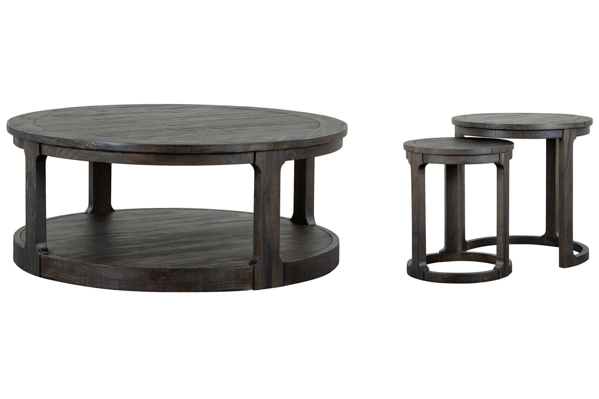 Boswell - Round Cocktail Table Set