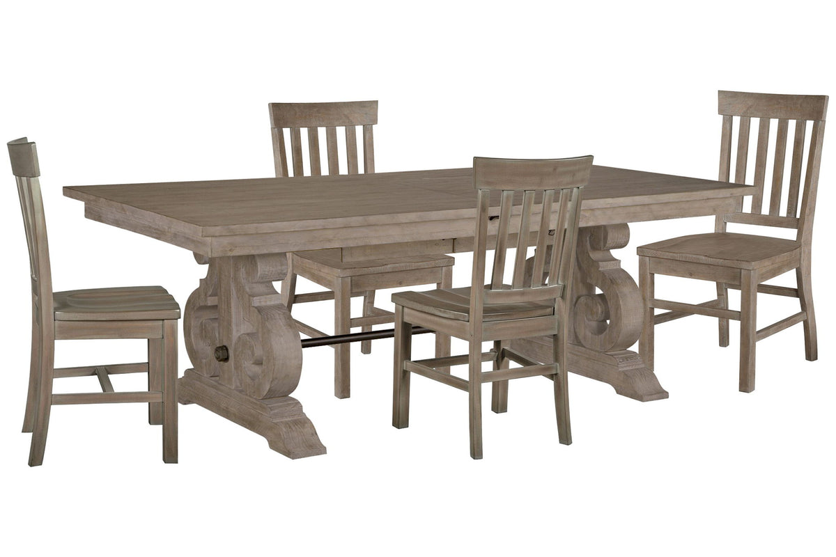 Tinley Park - Extendable Rectangular Dining Table Set