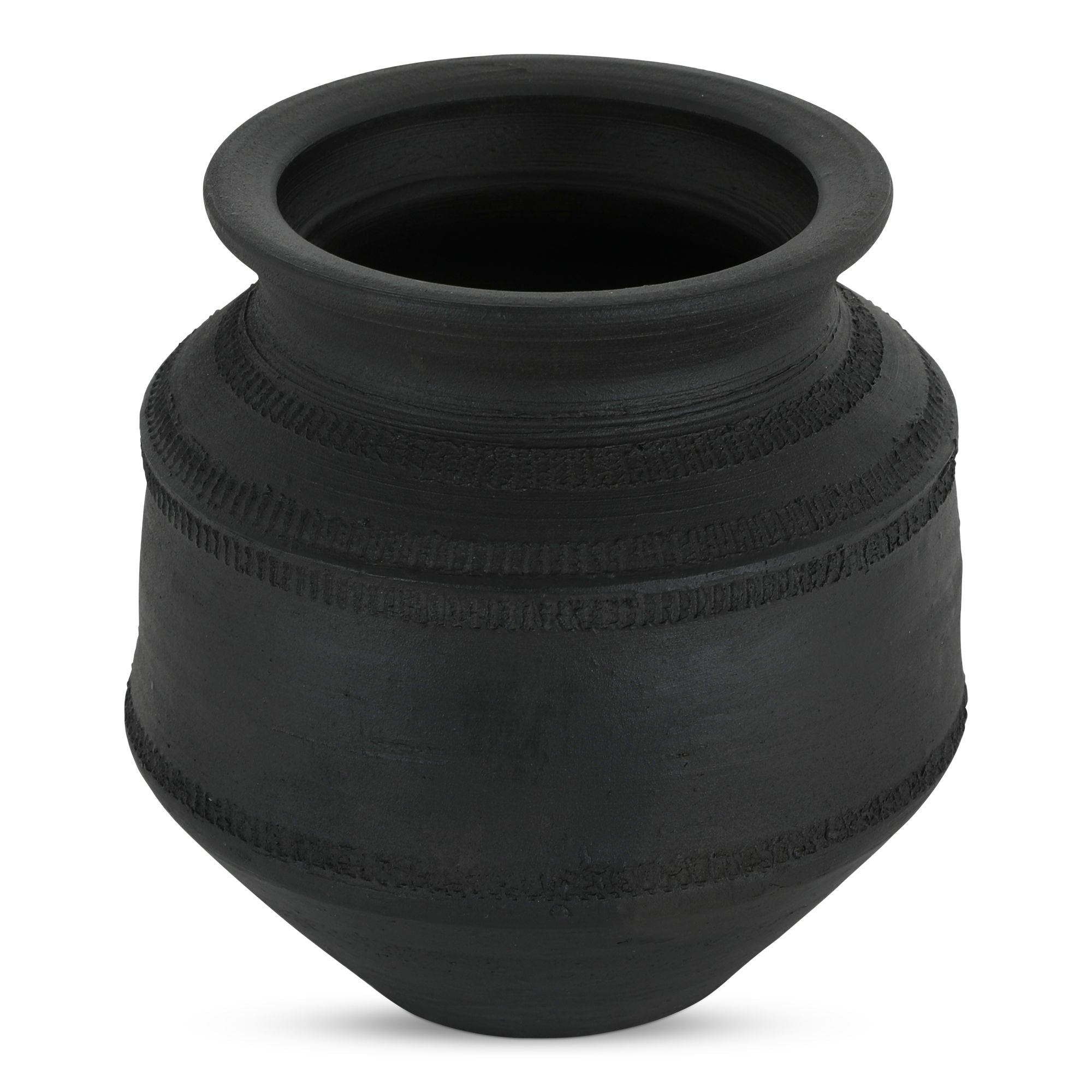 Astra - Terracotta Vessel - Black