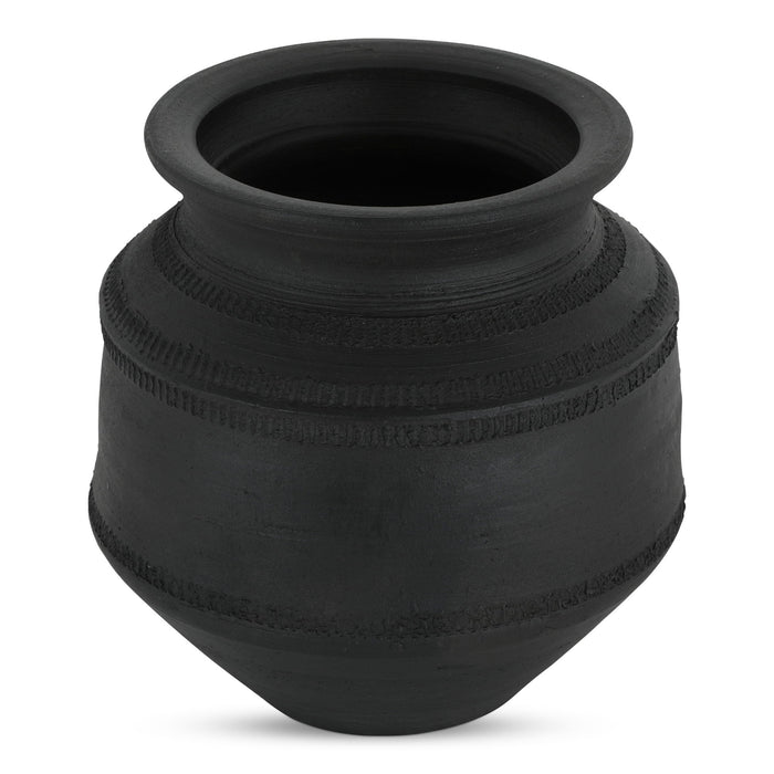 Astra - Terracotta Vessel - Black