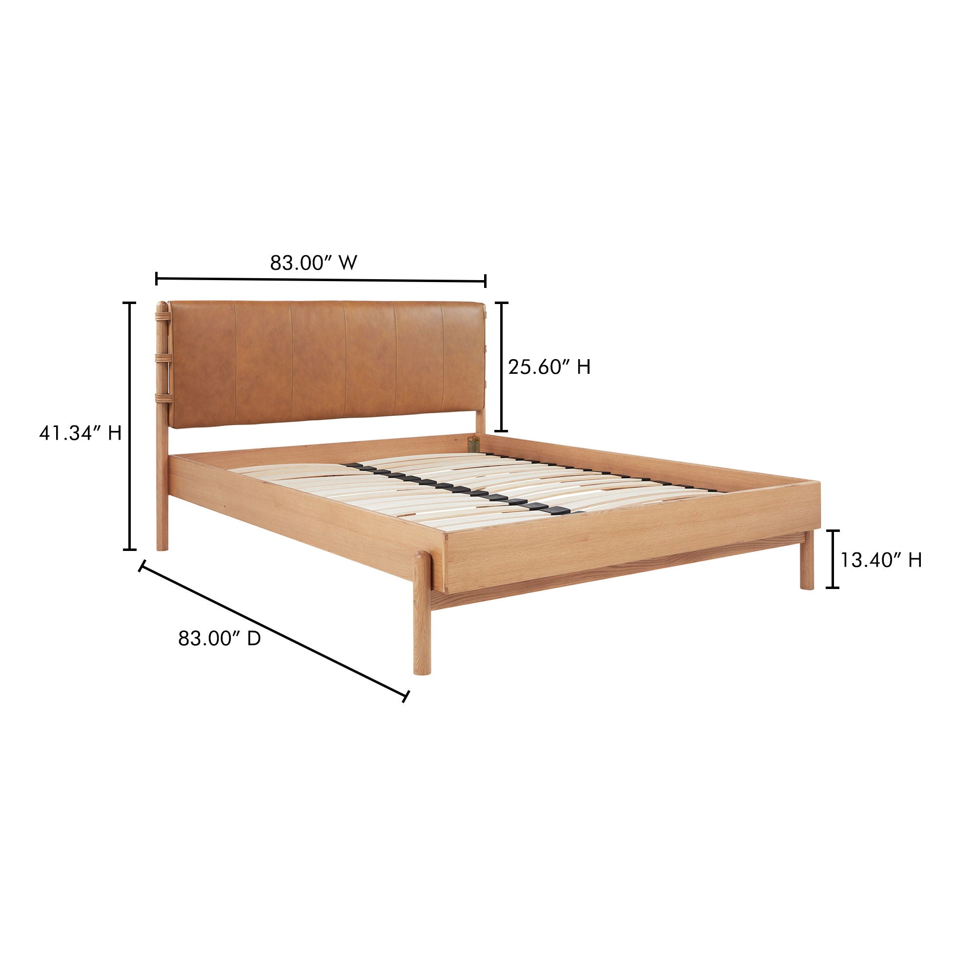 Colby - King Bed - Brown