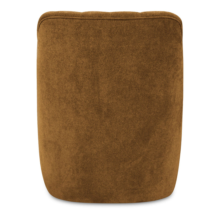 Bowie - Swivel Chair - Ochre Brown