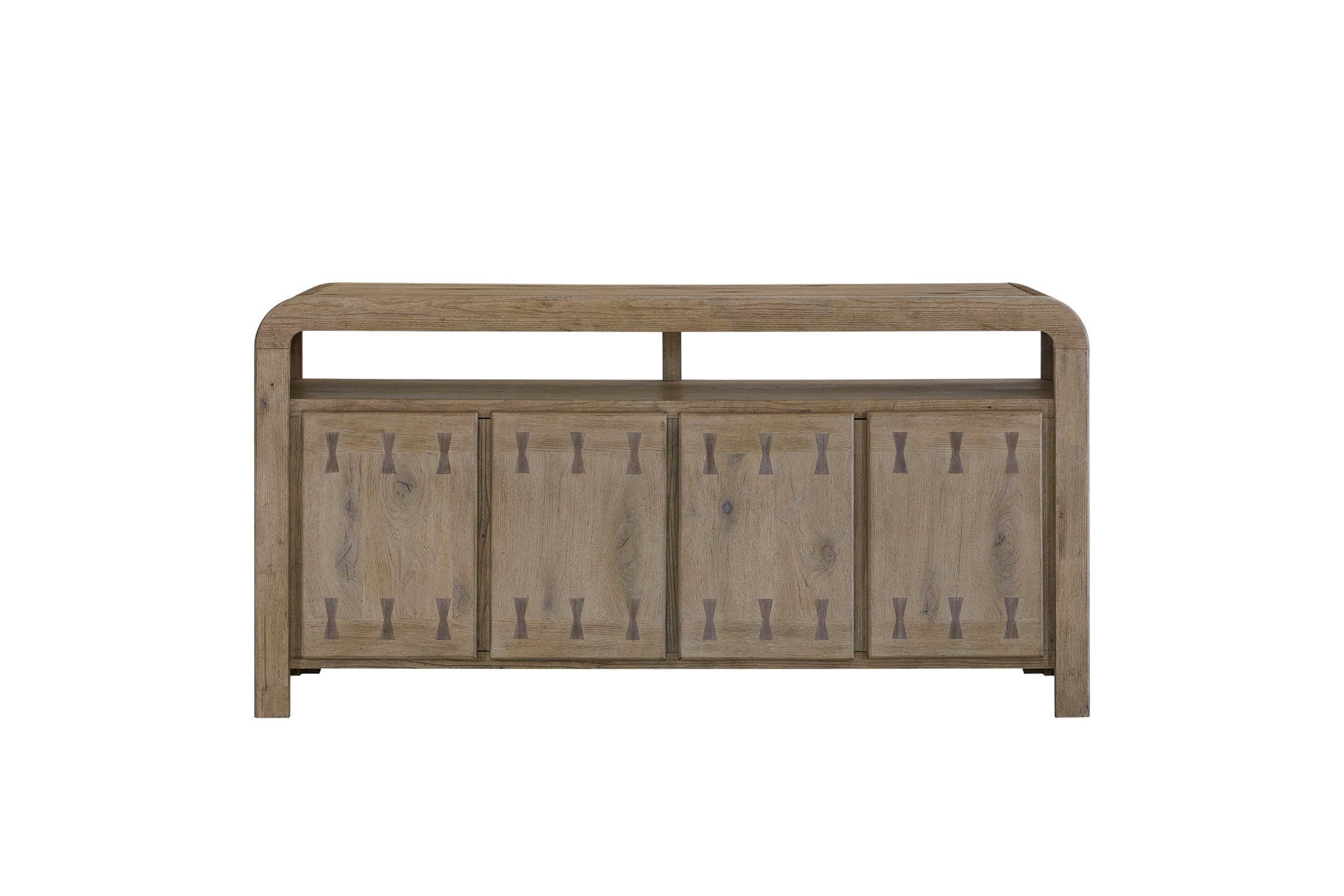 Pagosa - Bowtie Console - English Knotty Oak
