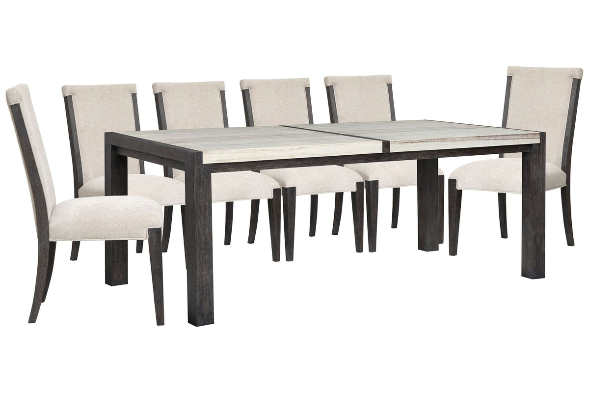 Plum Creek - 7 Piece Rectangular Dining Table Set