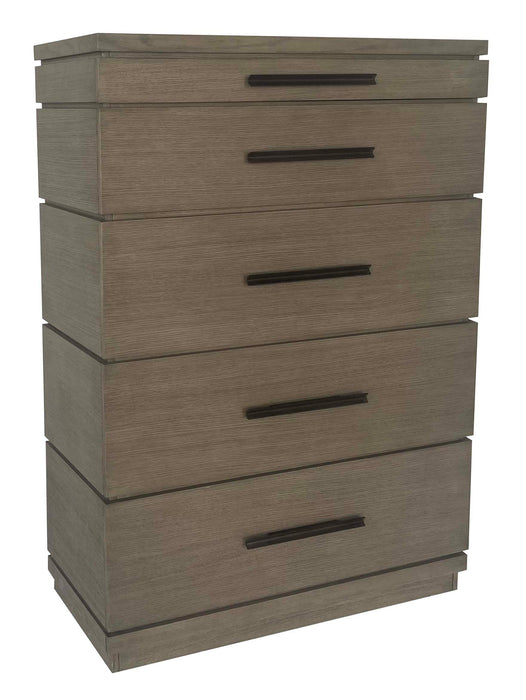 Pure Modern Bedroom - 5 Drawer Chest - Moonstone