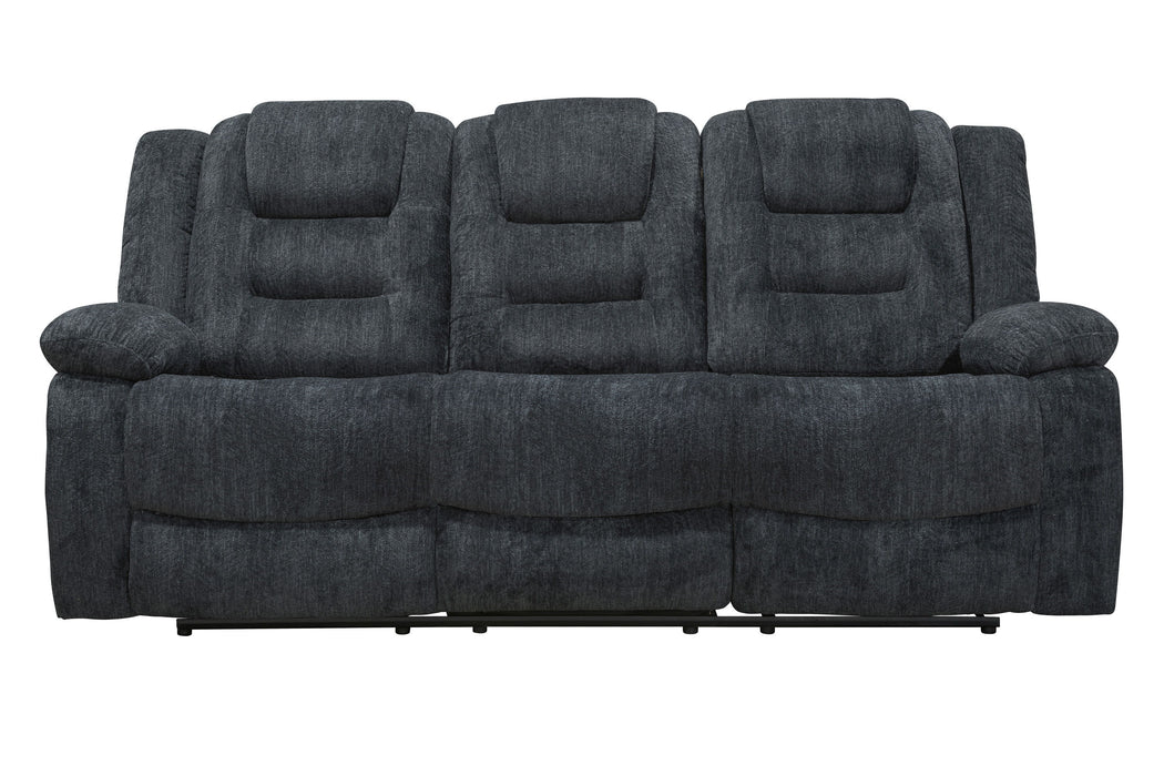 Bolton - Glider Reclining Sofa Loveseat And Recliner - Misty Storm