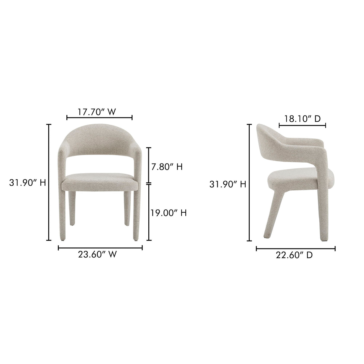 Martens - Dining Chair - Beige
